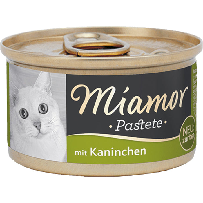 Miamor Pastete Tavşanlı Kedi Konservesi 85 Gr