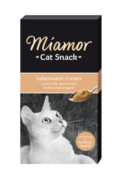 Miamor Cream Ciğerli Kedi Ödülü 6x15 Gr