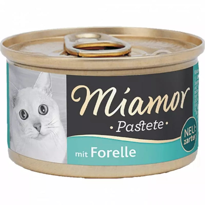 Miamor Pastete Alabalıklı Yetişkin Kedi Konservesi 85 Gr 12 Adet