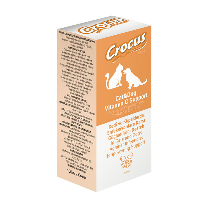 Crocus Kedi&köpek Vitamin C Destek 100 ML