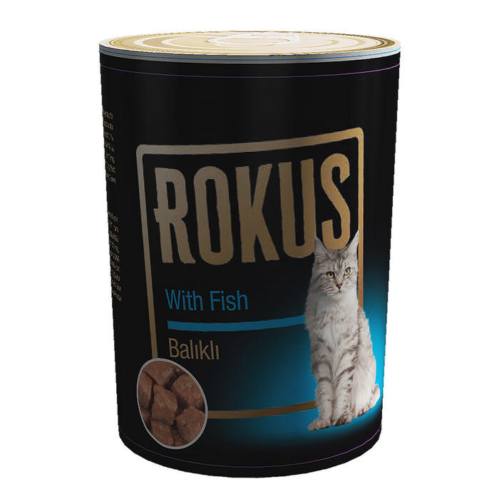 Rokus Balıklı Kedi Konservesi 410 Gr