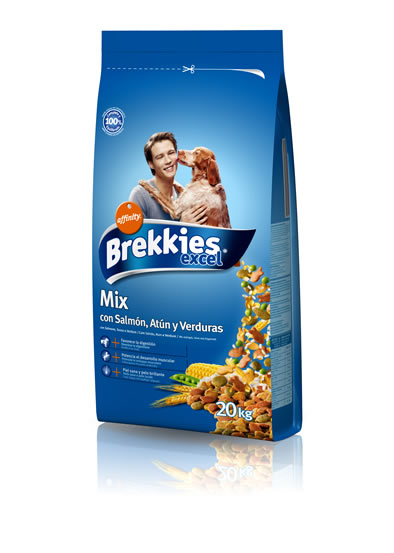 Brekkies Excel Dog Mix Fish 20 Kg