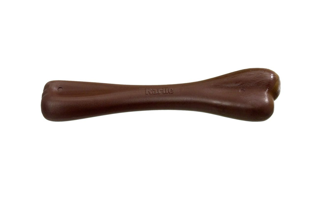 Karlıe Naylon Çiğneme Kemiği Çikolatalı 19cm