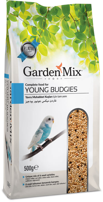 Gardenmix Platin Yavru Muhabbet Kuş Yemi 500 Gr