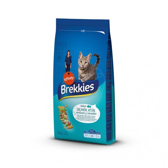 Brekkies Excel Cat Salmon 15 Kg