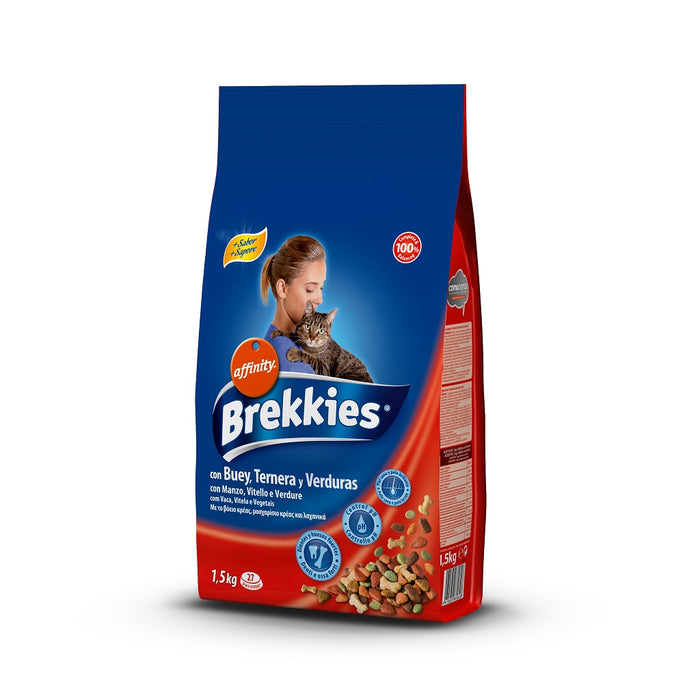 Brekkies Excel Cat Mix Beef 1.5 Kg