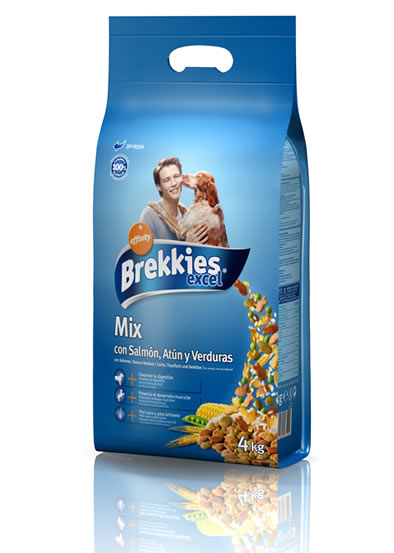 Brekkies Excel Dog Mix Fish 4 Kg