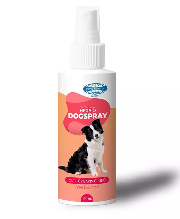 Biyoteknik Biyo-Dermacure Herbio Dogspray Tüy Bakım Spreyi 150 ml