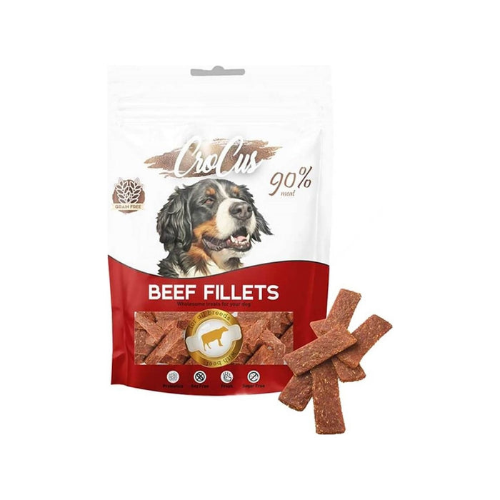 Crocus Fillets Biftekli Tahılsız Köpek Ödülü 80 Gr