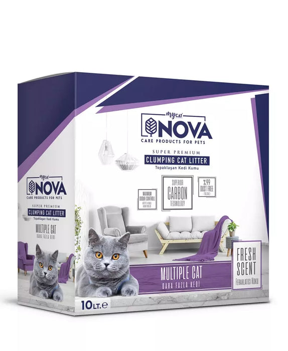 Mycat Nova Ferahlatıcı Koku Premium Kedi Kumu 10 lt