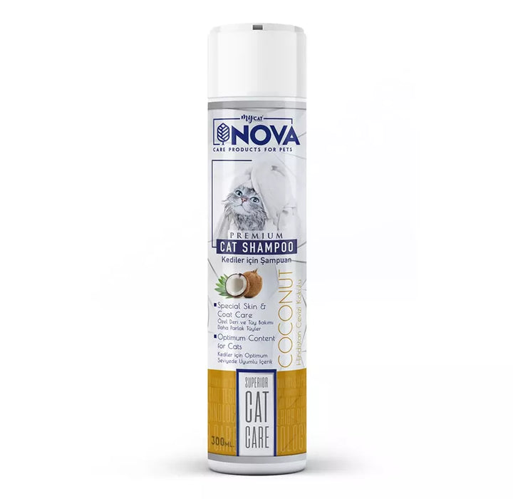 Mycat Nova Hindistan Cevizi Özlü Kedi Şampuanı 300 ml