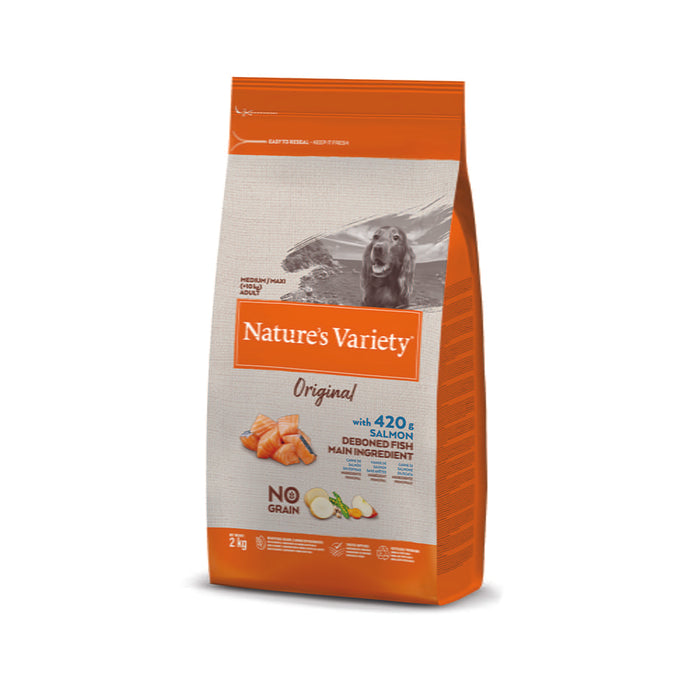 N.v. Dog No Grain Medium/Maxi Adult Salmon 2 Kg
