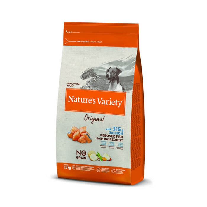 N.v. Dog No Grain Mini Adult Salmon 1,5 Kg