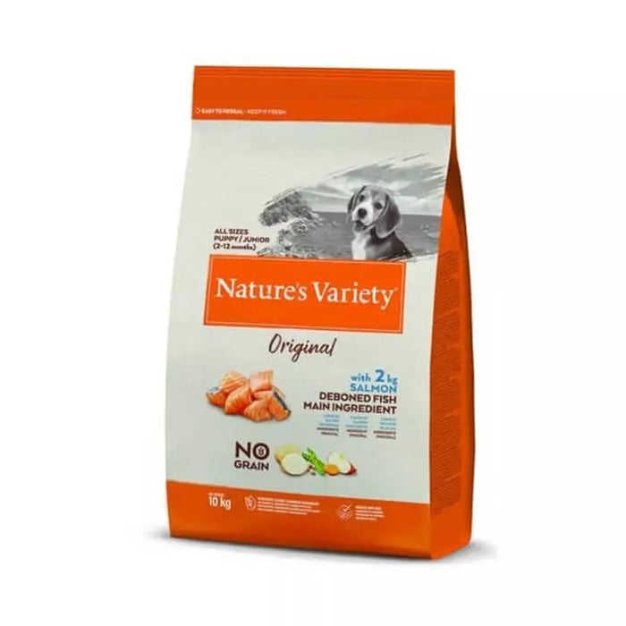Nature's Variety Original Somonlu Tahılsız Yavru Köpek Maması 10 Kg