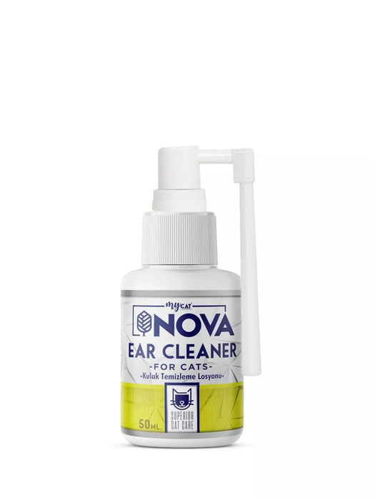 Nova Kediler İçin Kulak Temizleme Solüsyonu 50 ml